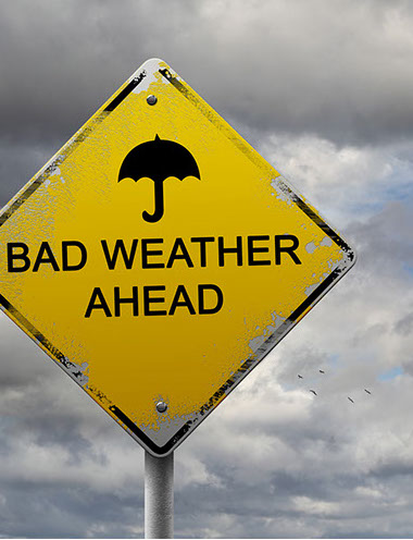 Weather is a common trigger for migraine headache. 